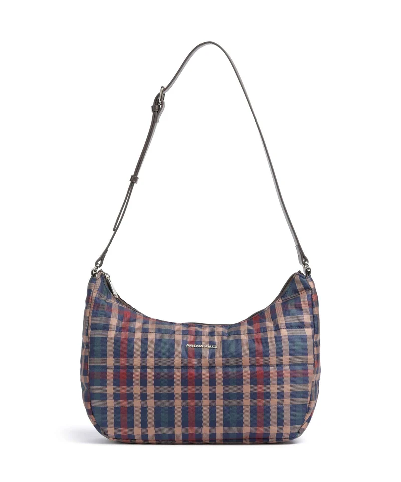 Mandarina Duck Tartan Beuteltasche tartan brown