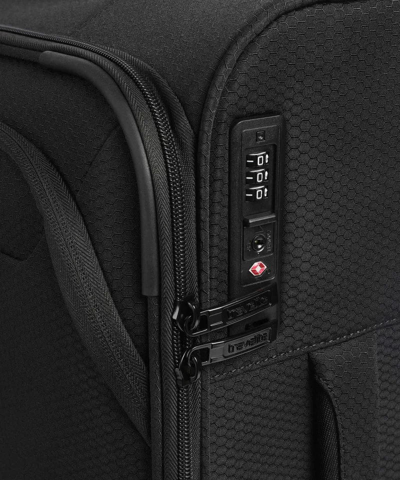 Travelite Kick Off 4-Rollen Trolley black