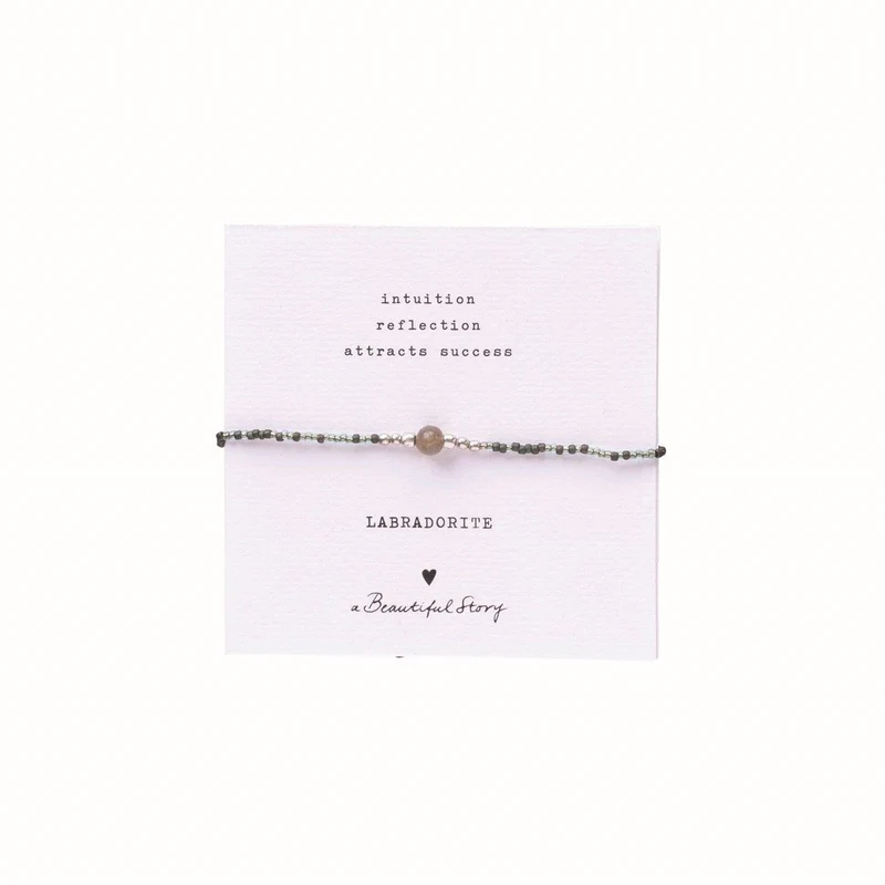 Armband Silber Iris Card Labradorit