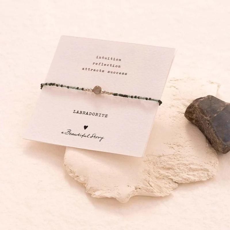 Armband Silber Iris Card Labradorit
