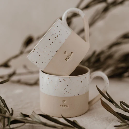 Handgefertigte Tasse Mama