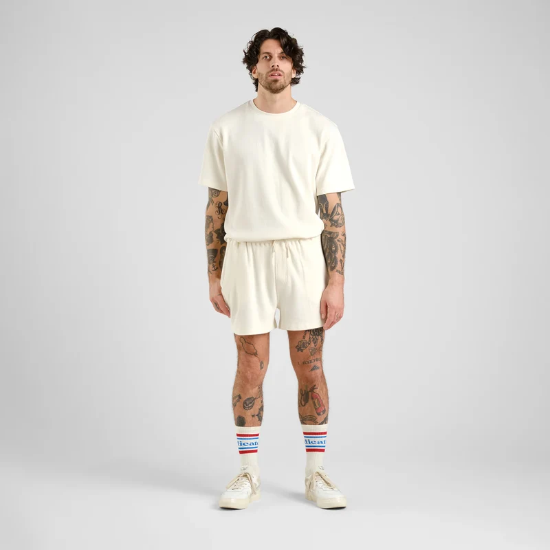 Shorts Essingen Waffle Off-White