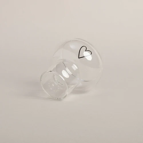 Bubble Glas Herz