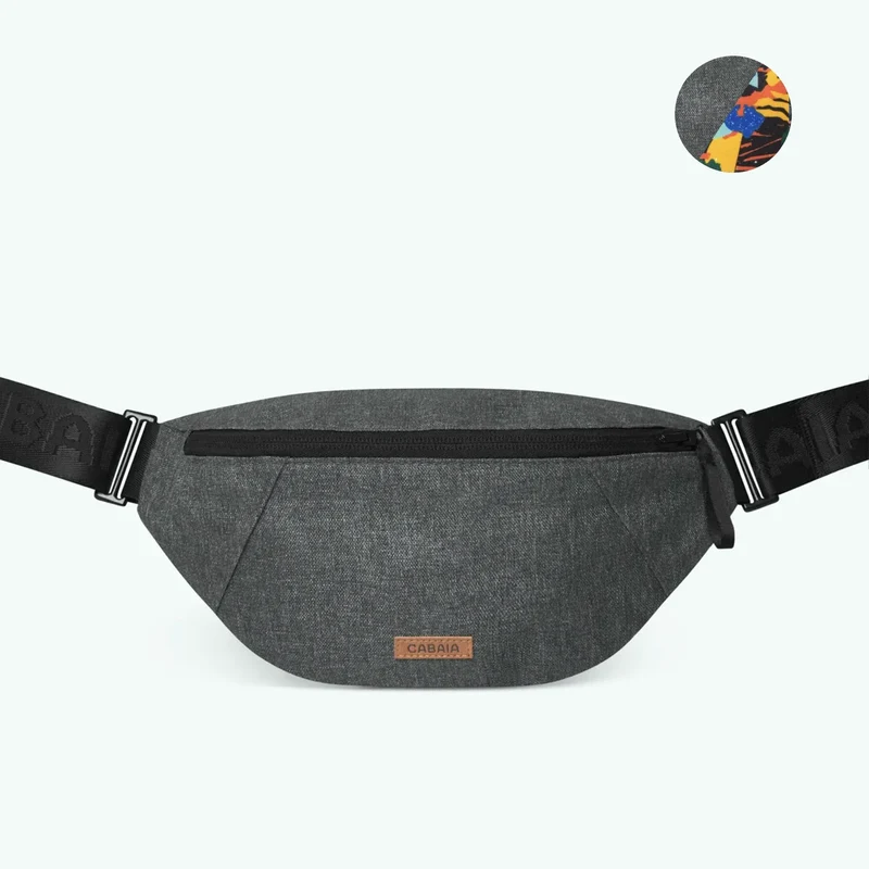 Bum Bag Small Luxembourg Dark Grey Melange