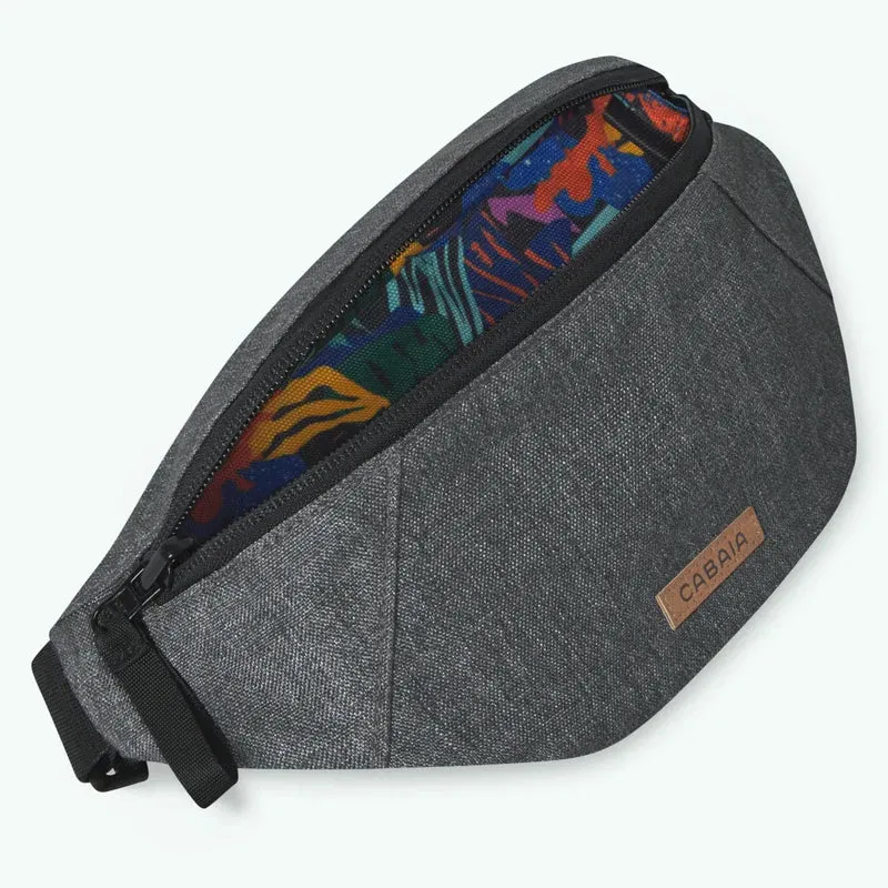 Bum Bag Small Luxembourg Dark Grey Melange