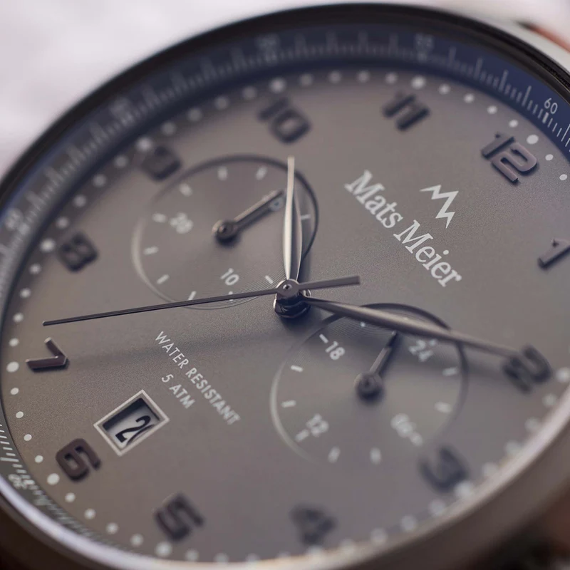Mats Meier Mont Vélan herren Uhr Braun MM10005