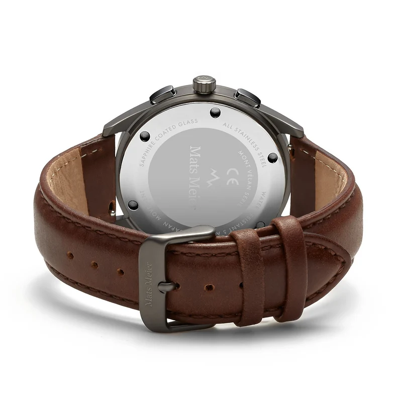Mats Meier Mont Vélan herren Uhr Braun MM10005