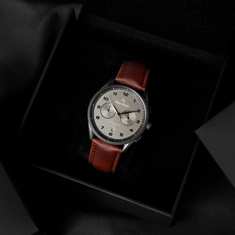 Mats Meier Mont Vélan herren Uhr Braun MM10005