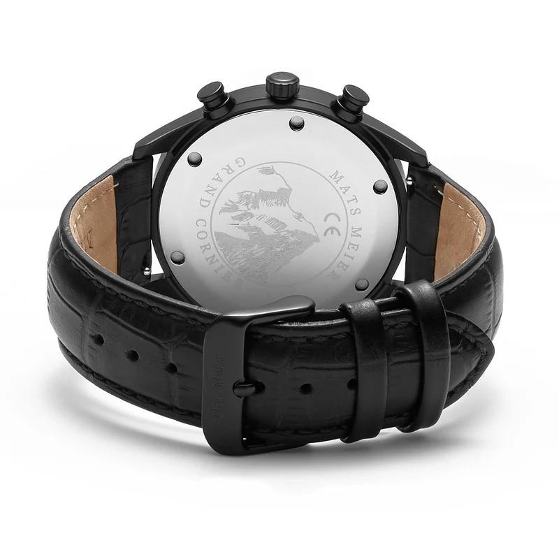 Mats Meier Grand Cornier herren Uhr Schwarz MM00102