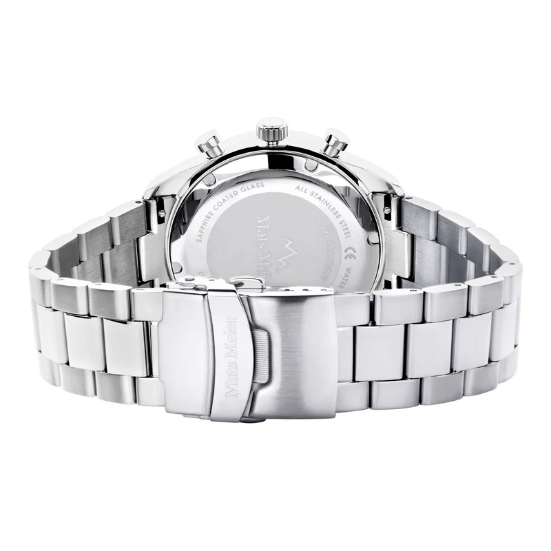 Mats Meier Arosa Racing herren Uhr Silber MM50009