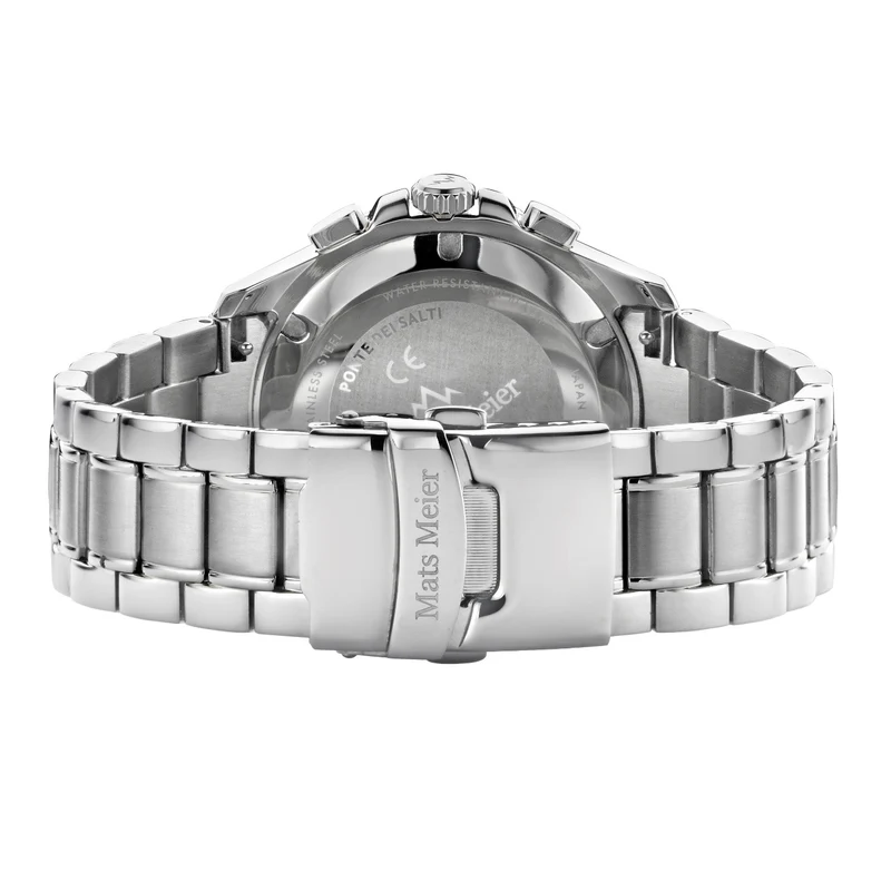 Mats Meier Ponte Dei Salti herren Uhr Silber MM00503
