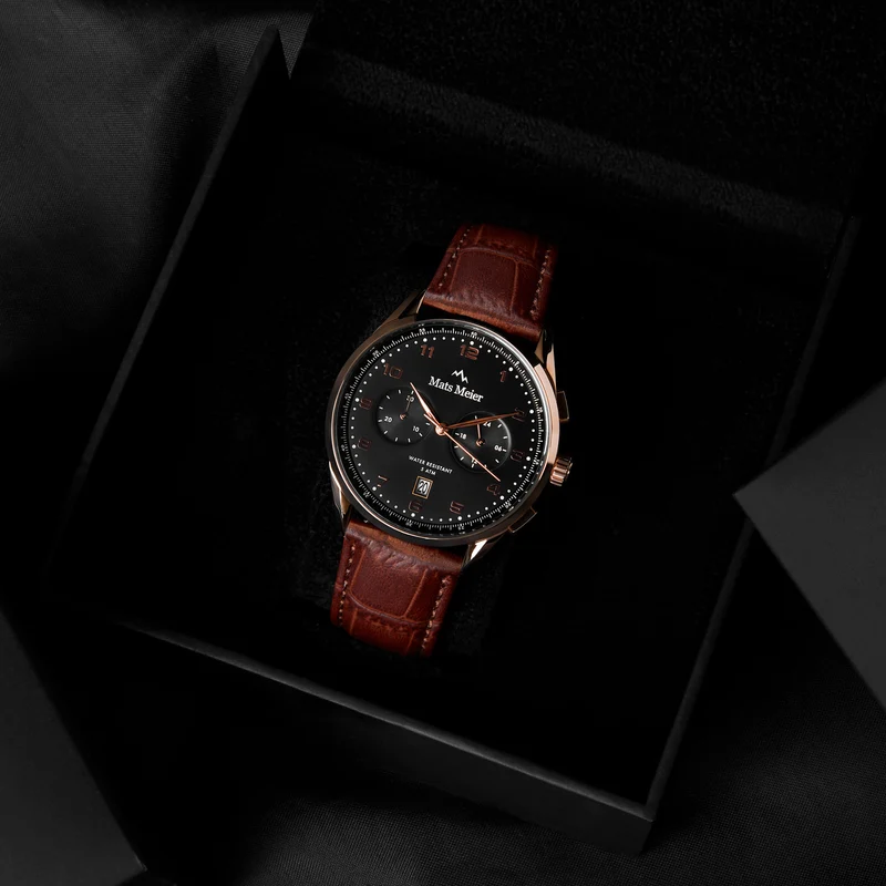 Mats Meier Mont Vélan herren Uhr Braun MM10001