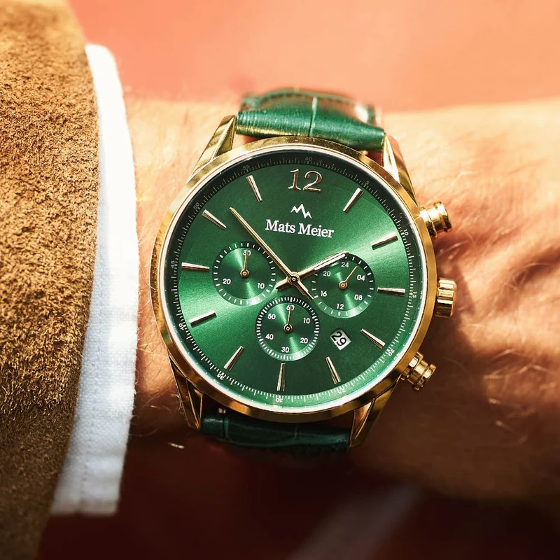 Mats Meier Grand Cornier herren Uhr Grün MM00122