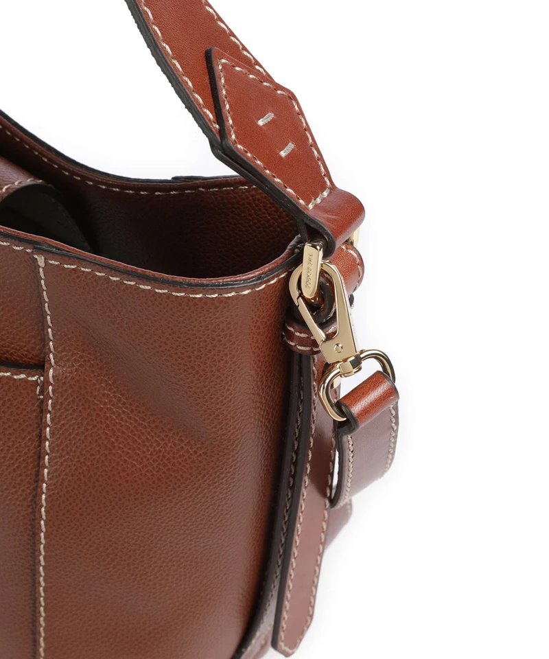 The Bridge Gemma Bucket Handtasche marrone