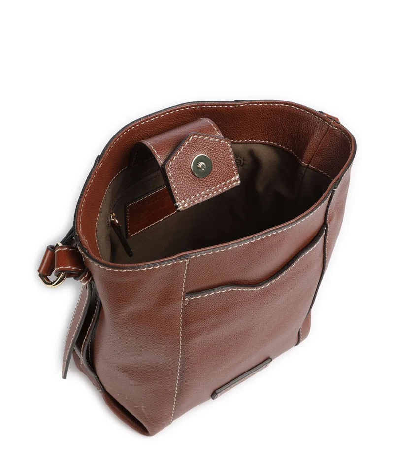 The Bridge Gemma Bucket Handtasche marrone