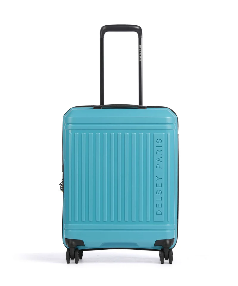Delsey Paris Lutece Se Slim 4-Rollen Trolley peacock