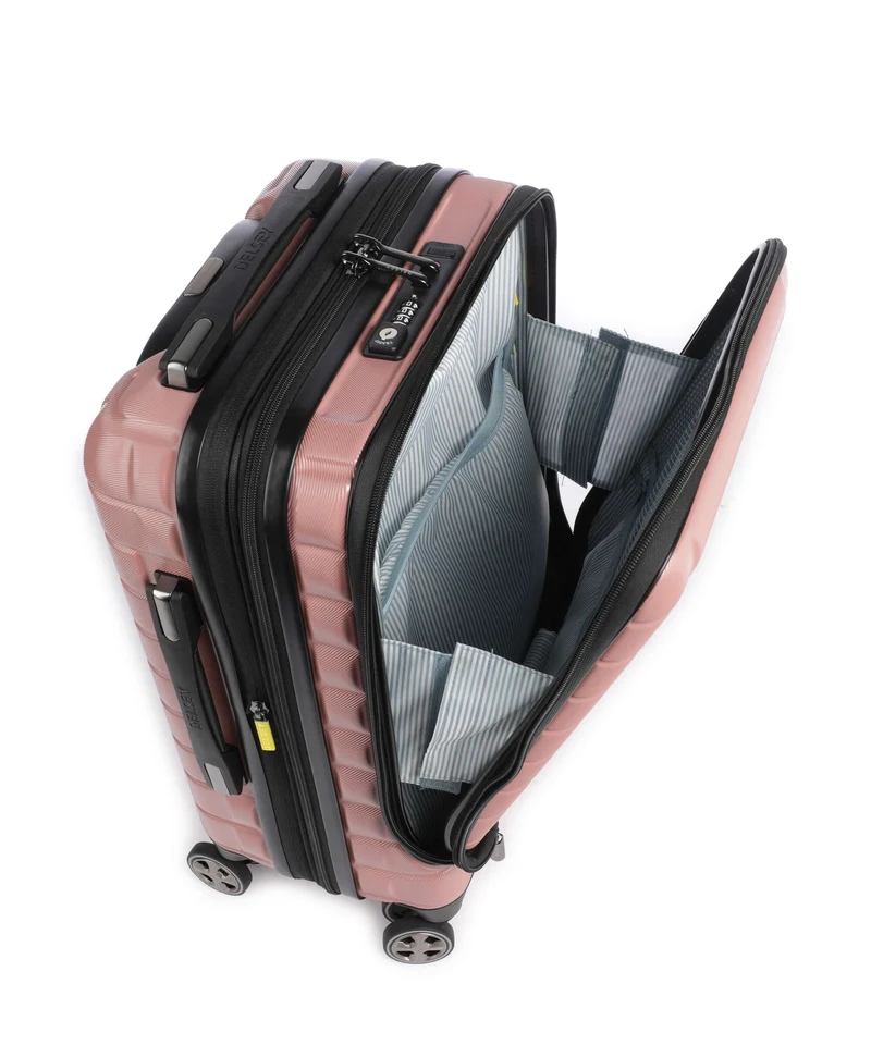 Delsey Paris Shadow 5.0 4-Rollen Trolley ash rose