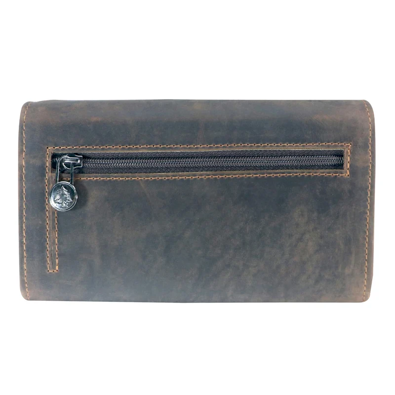 Pax Kellnerbörse Leder Herren 17x10cm Kellner Geldbeutel Damen