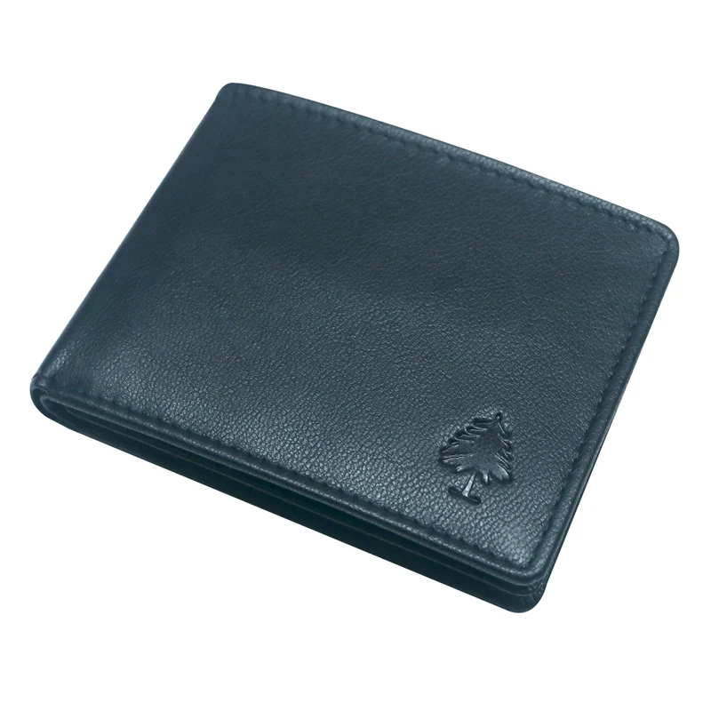 Kiru Kleine Portemonnaie Herren Leder Querformat 10,5x8cm RFID