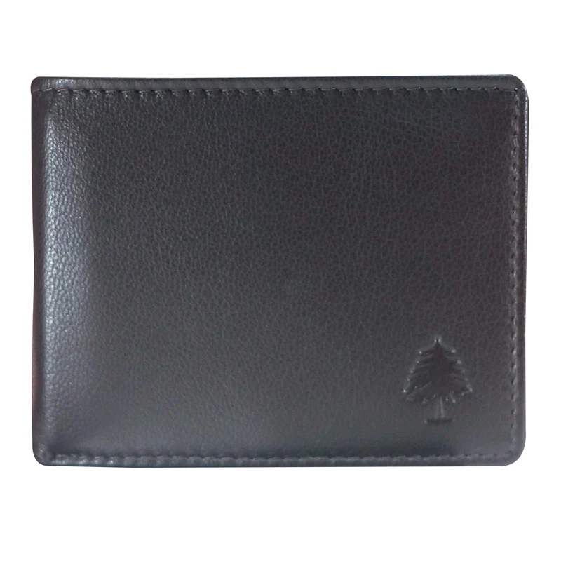 Kiru Kleine Portemonnaie Herren Leder Querformat 10,5x8cm RFID