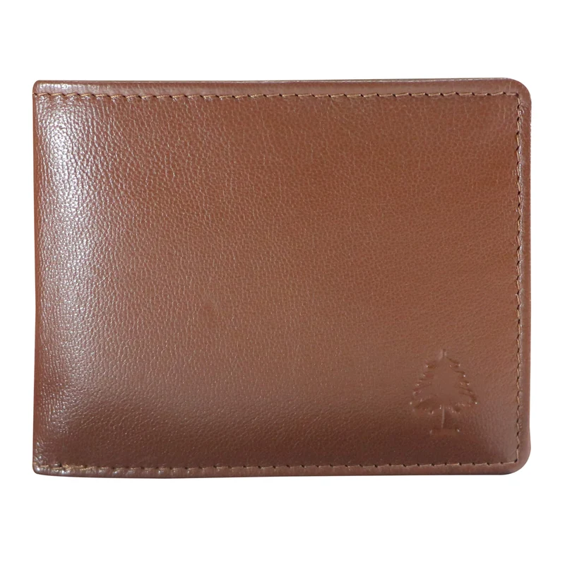 Kiru Kleine Portemonnaie Herren Leder Querformat 10,5x8cm RFID