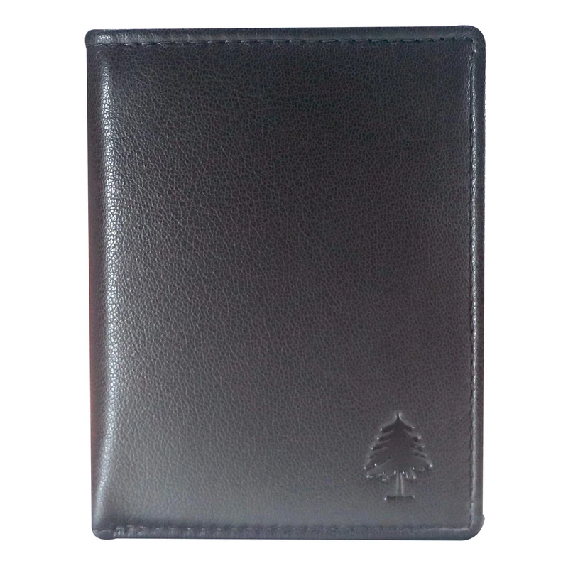 Kiru Portemonnaie Herren Klein Leder Hochformat 8x10,5cm RFID