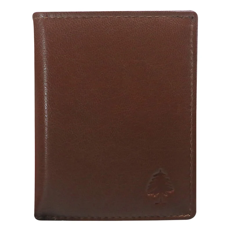 Kiru Portemonnaie Herren Klein Leder Hochformat 8x10,5cm RFID