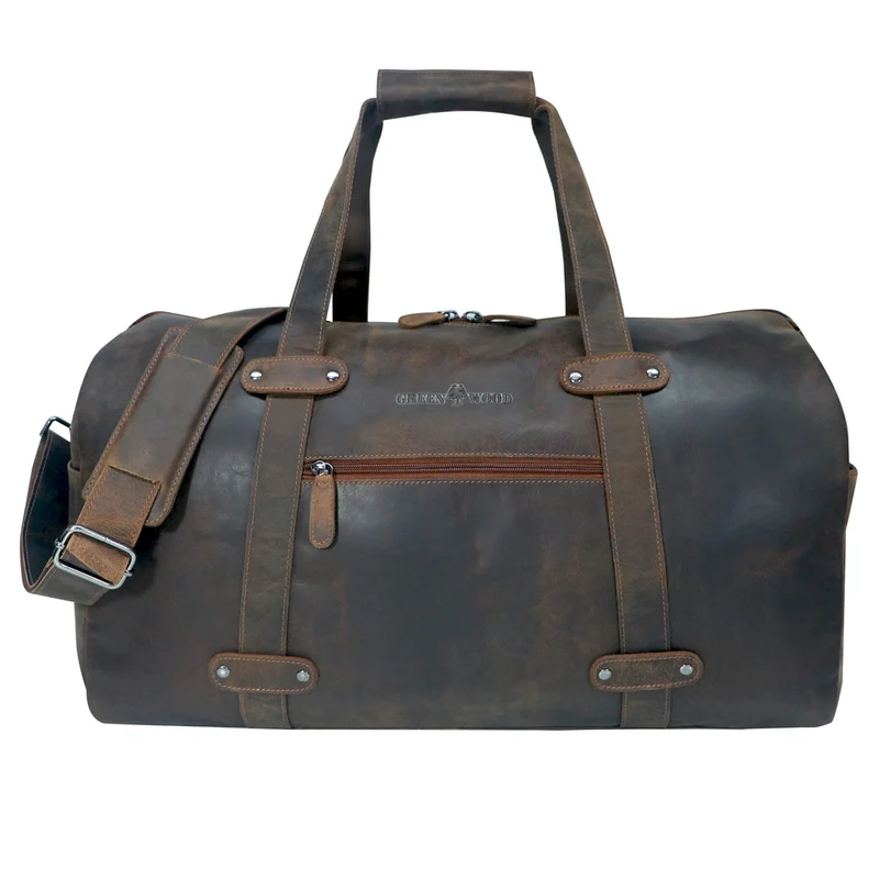 Liam Weekender für Damen Leder Seesack Reisetasche Herren