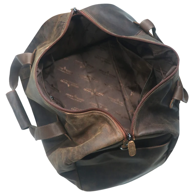 Liam Weekender für Damen Leder Seesack Reisetasche Herren