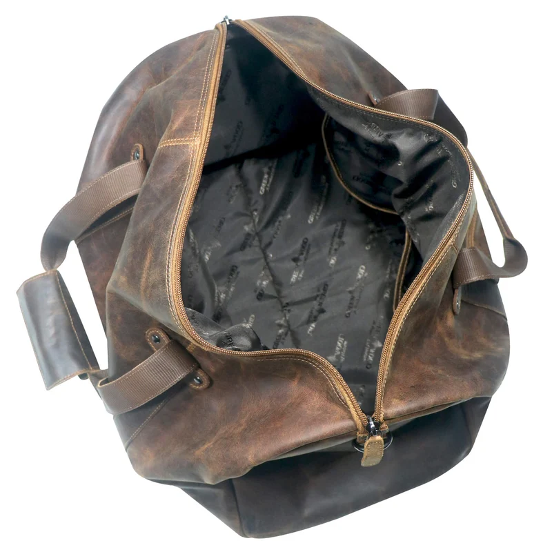 Liam Weekender für Damen Leder Seesack Reisetasche Herren