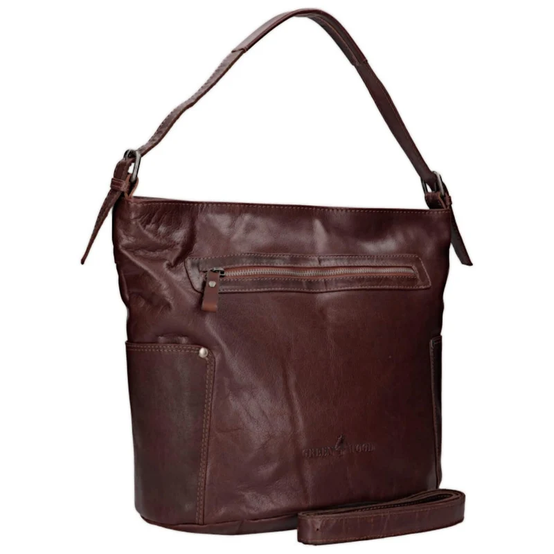 Eva Echt Ledertasche Damen Shopper zum Umhängen