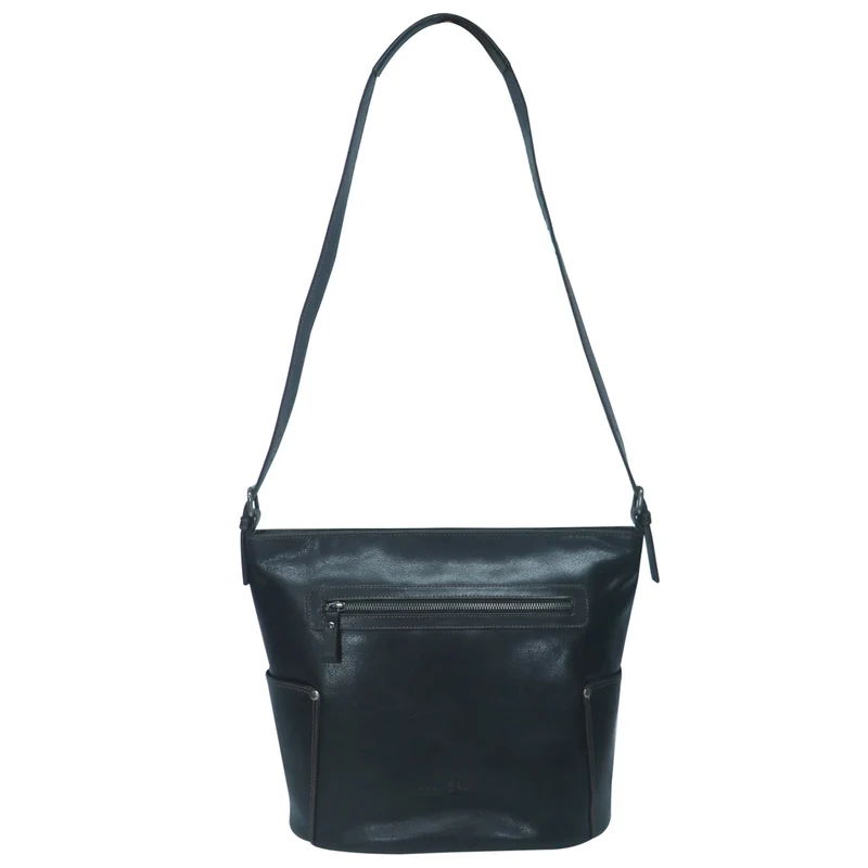Eva Echt Ledertasche Damen Shopper zum Umhängen