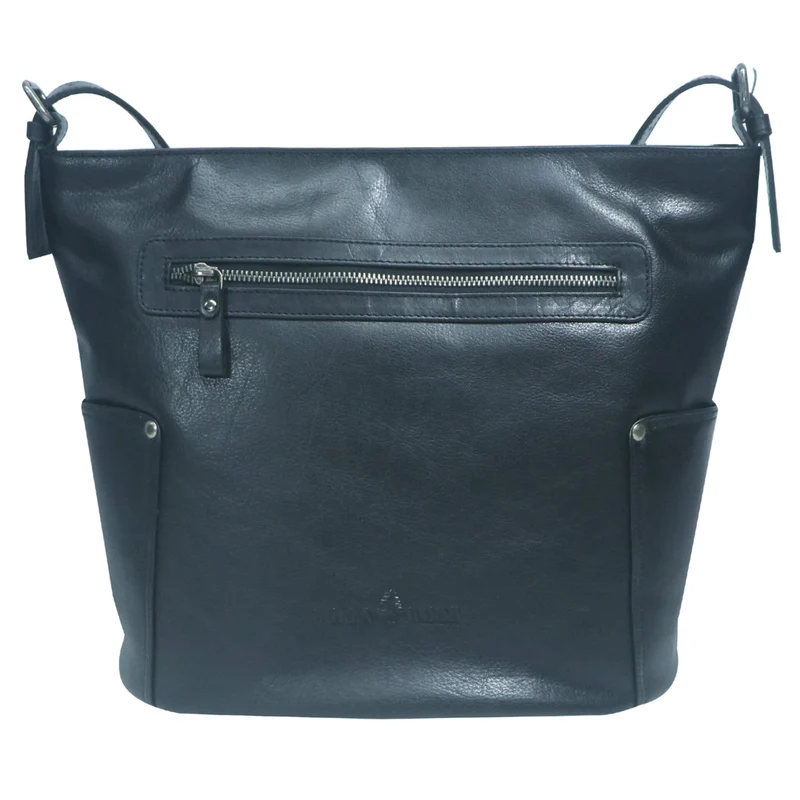 Eva Echt Ledertasche Damen Shopper zum Umhängen