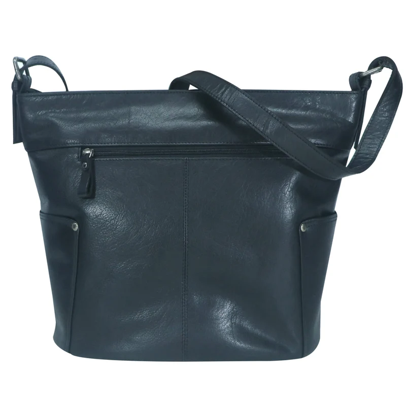 Eva Echt Ledertasche Damen Shopper zum Umhängen
