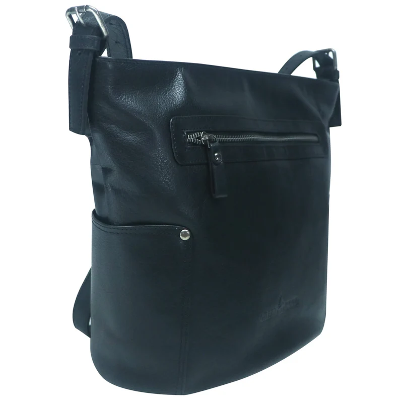 Eva Echt Ledertasche Damen Shopper zum Umhängen