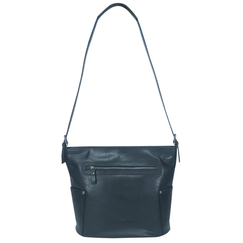 Eva Echt Ledertasche Damen Shopper zum Umhängen
