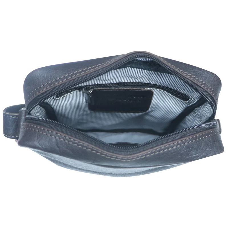 Sam Ledertasche Braun Herren Kleine Crossbody Tasche Damen