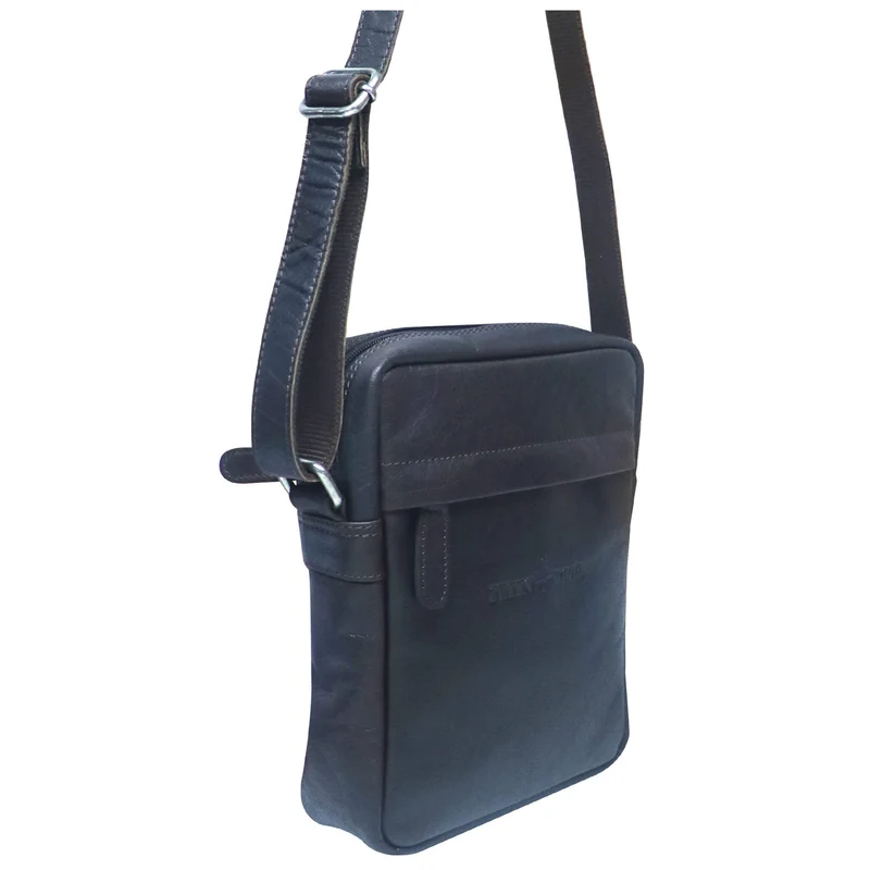 Sam Ledertasche Braun Herren Kleine Crossbody Tasche Damen