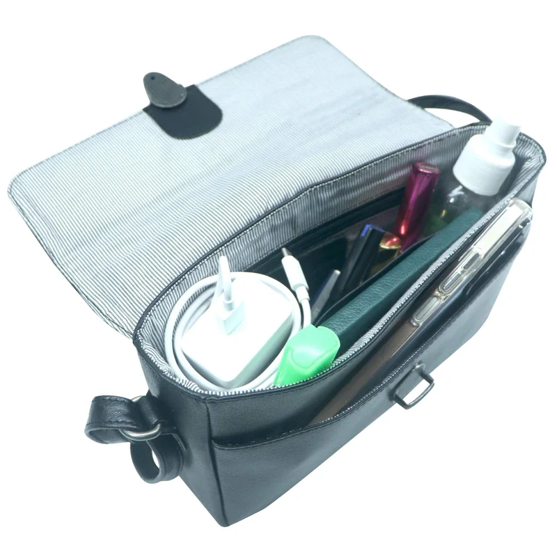 Birgit Damen Crossbody Tasche Kleine Ledertasche Braun