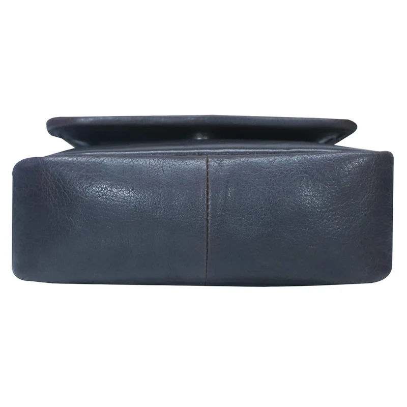 Nik Herrentasche zum Umhängen Leder Crossbody Bag Damen