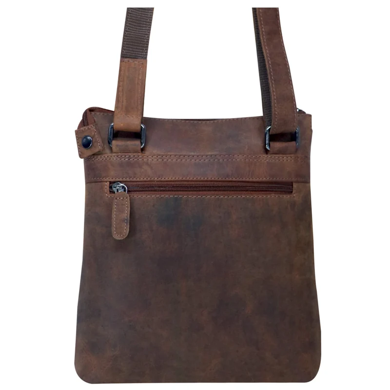 Milli Umhängetasche Damen Klein Schultertasche Leder Herren Ledertasche