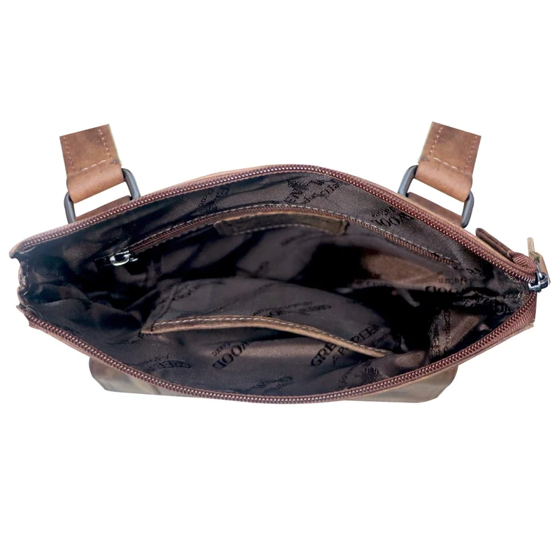 Milli Umhängetasche Damen Klein Schultertasche Leder Herren Ledertasche