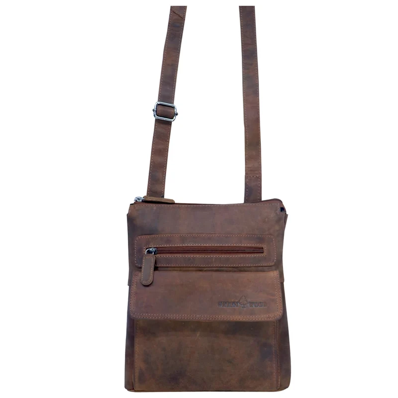 Milli Umhängetasche Damen Klein Schultertasche Leder Herren Ledertasche