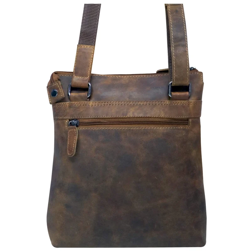 Milli Umhängetasche Damen Klein Schultertasche Leder Herren Ledertasche