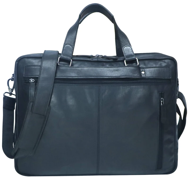 Dirk Laptoptasche Damen Leder Braun Aktentasche Herren Modern XL