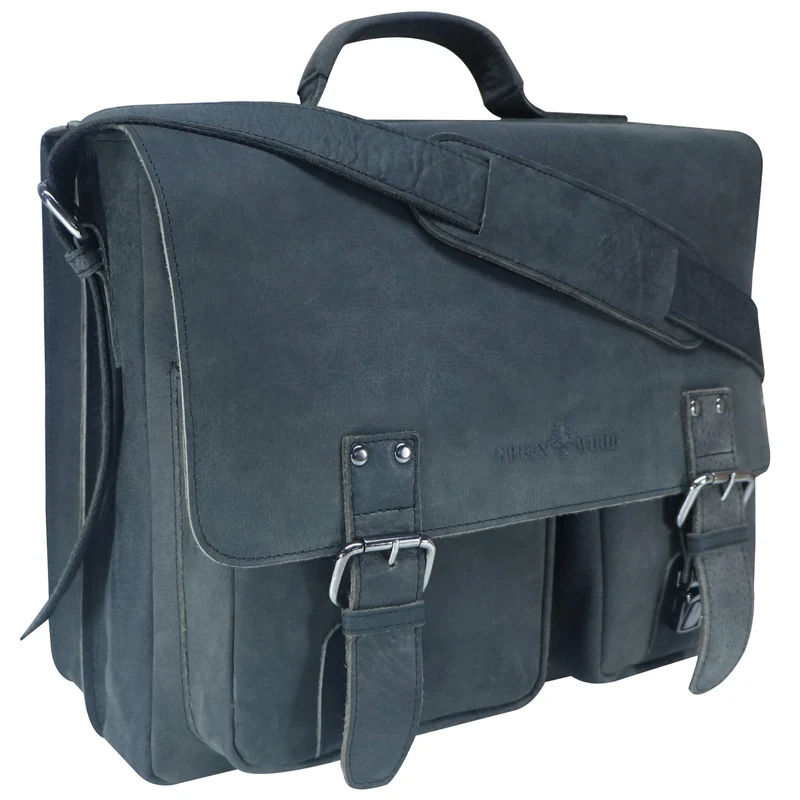 Kurt Lehrertasche Leder Damen Große Aktentasche Herren Business