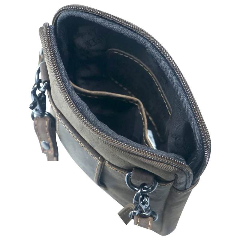 Jad Smartphone Tasche Zum Umhängen Leder Handytasche Für Gürtel