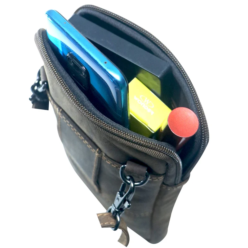Jad Smartphone Tasche Zum Umhängen Leder Handytasche Für Gürtel