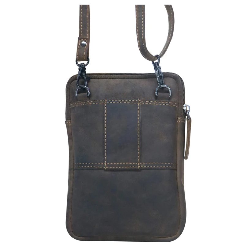 Jad Smartphone Tasche Zum Umhängen Leder Handytasche Für Gürtel