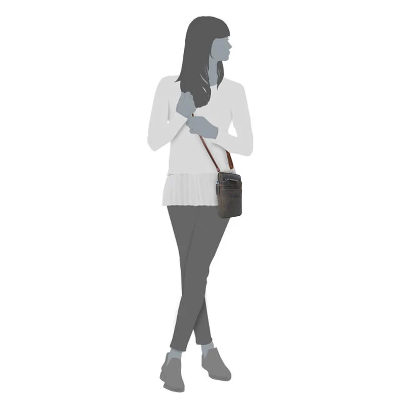 Jad Smartphone Tasche Zum Umhängen Leder Handytasche Für Gürtel